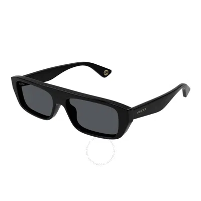 Gucci Grey Browline Men's Sunglasses Gg1617s 001 56
