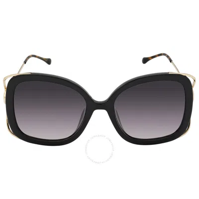Gucci Grey Butterfly Ladies Sunglasses Gg1021s 002 56