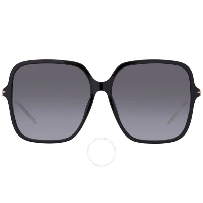 Gucci Grey Butterfly Ladies Sunglasses Gg1267s 001 60