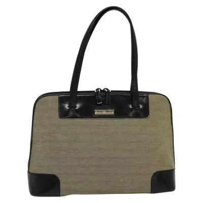 Pre-owned Gucci Grey Canvas Tote Bag ()