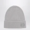 Gucci Grey Cashmere Beanie Women In Gray