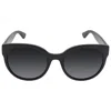 Gucci Grey Cat Eye Ladies Sunglasses Gg0035sn 001 54 In Gray