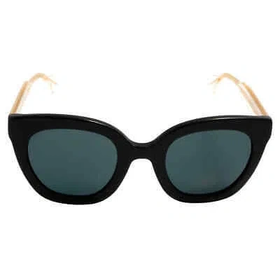 Pre-owned Gucci Grey Cat Eye Ladies Sunglasses Gg0564sn 001 51 Gg0564sn 001 51 In Gray