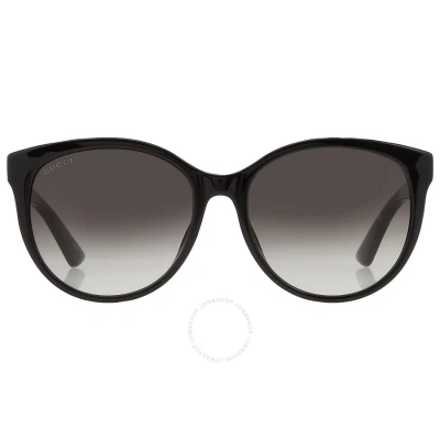 Gucci Grey Cat Eye Ladies Sunglasses Gg0636sk 001 56