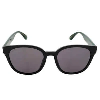 Pre-owned Gucci Grey Cat Eye Ladies Sunglasses Gg0855sk-001 56 Gg0855sk 001 56 In Gray