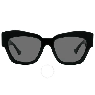 Gucci Grey Cat Eye Ladies Sunglasses Gg1422s 001 55