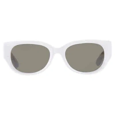 Pre-owned Gucci Grey Cat Eye Ladies Sunglasses Gg1532sa 003 54 Gg1532sa 003 54 In Gray
