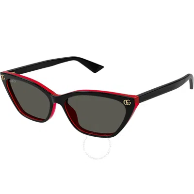 Gucci Grey Cat Eye Ladies Sunglasses Gg1815s 003 58 In Multi