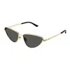 Gucci Grey Cat Eye Ladies Sunglasses Gg1879s 001 57 In Gold