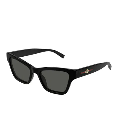 Gucci Grey Cat Eye Ladies Sunglasses Gg1982s 001 53 In Black