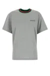 Gucci Grey Jersey T-shirt With Web