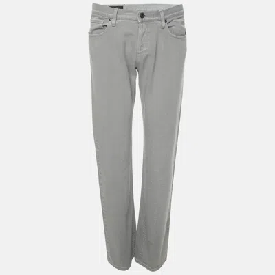 Pre-owned Gucci Grey Denim Regular Fit Jeans M