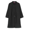 Gucci Grey Shirt Dress In Wool Women In Gray