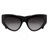 Gucci Grey Gradient Cat Eye Ladies Sunglasses Gg1704s 001 54
