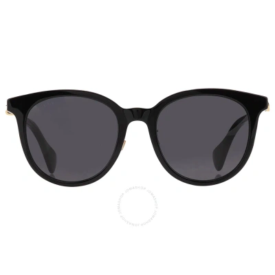 GUCCI GUCCI GREY GRADIENT ROUND LADIES SUNGLASSES GG1073SK 001 54