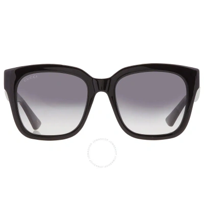 Gucci Grey Gradient Sport Ladies Sunglasses Gg1338sk 003 54