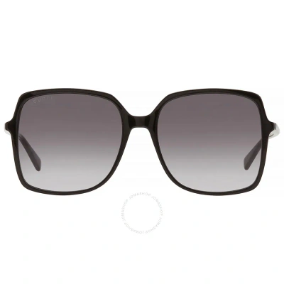 Gucci Grey Gradient Square Ladies Sunglasses Gg0544s 001 57