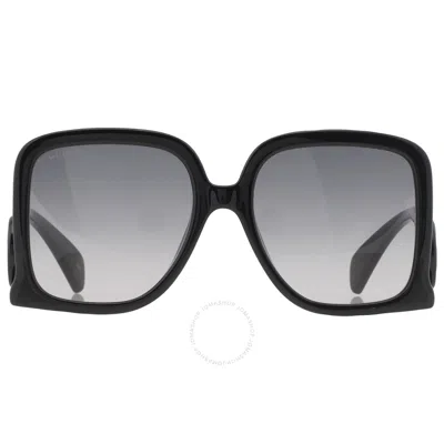 Gucci Grey Gradient Square Ladies Sunglasses Gg1326s 001 58