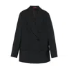 Gucci Blazer With Notched Lapels In Blue