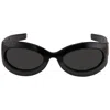 Gucci Woman Sunglass Gg1247s In Black / Grey