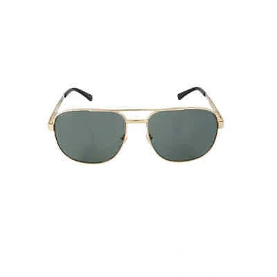 Pre-owned Gucci Grey Navigator Men's Sunglasses Gg1223s 002 60 Gg1223s 002 60 In Gray