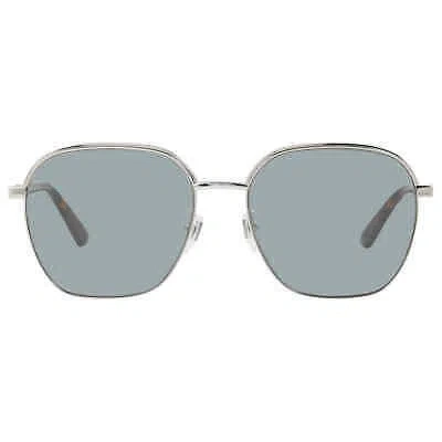 Pre-owned Gucci Grey Oval Men's Sunglasses Gg1100sa 004 58 Gg1100sa 004 58 In Gray