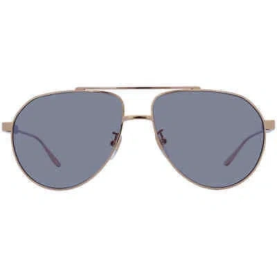 Pre-owned Gucci Grey Pilot Unisex Sunglasses Gg1311s 003 61 Gg1311s 003 61 In Gray