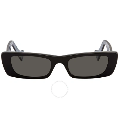 Gucci Grey Rectangular Ladies Sunglasses Gg0516s 001 52