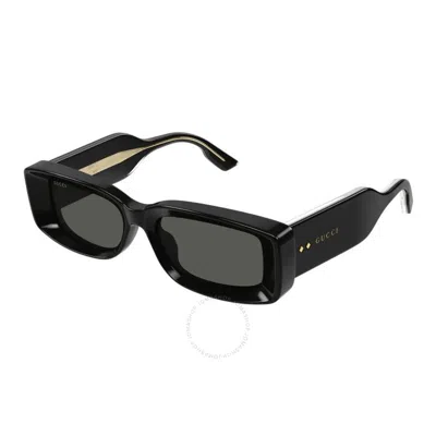 GUCCI GUCCI GREY RECTANGULAR LADIES SUNGLASSES GG1528S 001 53