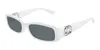 Gucci Grey Rectangular Ladies Sunglasses Gg1661s 003 54 In Green