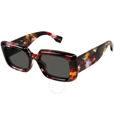 GUCCI GUCCI GREY RECTANGULAR LADIES SUNGLASSES GG1906S 001 53