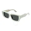 GUCCI GUCCI GREY RECTANGULAR UNISEX SUNGLASSES GG1529S 003 54