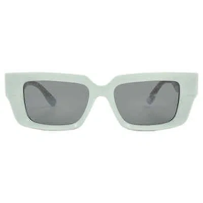 Pre-owned Gucci Grey Rectangular Unisex Sunglasses Gg1529s 003 54 Gg1529s 003 54 In Gray