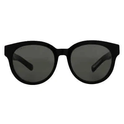 Pre-owned Gucci Grey Round Men's Sunglasses Gg1511sk 001 53 Gg1511sk 001 53 In Gray