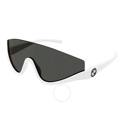 Gucci Grey Shield Ladies Sunglasses Gg1650s 007 99