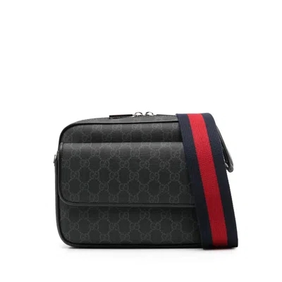 Gucci Grey Shoulder Bags Men In Gray