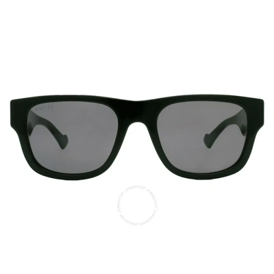 Gucci Grey Sport Men's Sunglasses Gg1427s 001 53 In Black / Grey