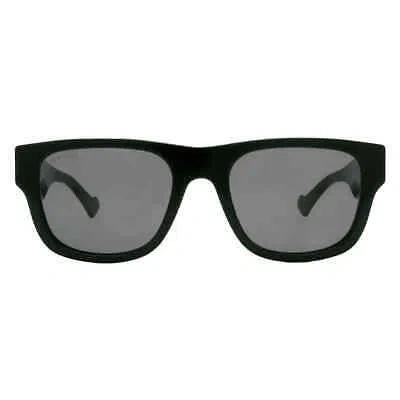 Pre-owned Gucci Grey Sport Men's Sunglasses Gg1427s 001 53 Gg1427s 001 53 In Gray