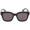 Gucci Grey Square Ladies Sunglasses Gg0998s 001 52 In Grey
