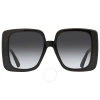 Gucci Grey Square Ladies Sunglasses Gg1314s 001 55 In Grey