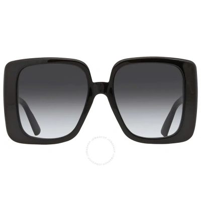 Gucci Grey Square Ladies Sunglasses Gg1314s 001 55