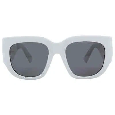 Pre-owned Gucci Grey Square Ladies Sunglasses Gg1545s 003 53 Gg1545s 003 53 In Gray