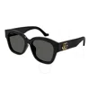 Gucci Gg Logo Acetate Square Sunglasses