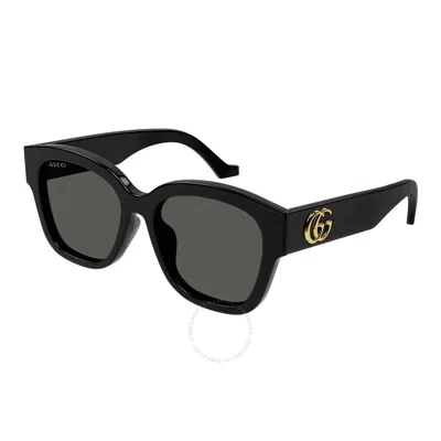GUCCI GUCCI GREY SQUARE LADIES SUNGLASSES GG1550SK 001 54