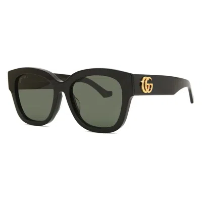Gucci Grey Square Ladies Sunglasses Gg1550sk 002 54 In Orange