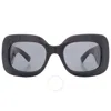 Gucci Grey Square Ladies Sunglasses Gg1695s 003 51