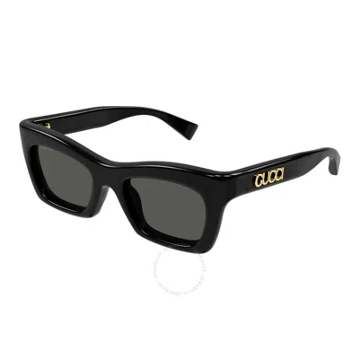 GUCCI GUCCI GREY SQUARE LADIES SUNGLASSES GG1773S 001 50