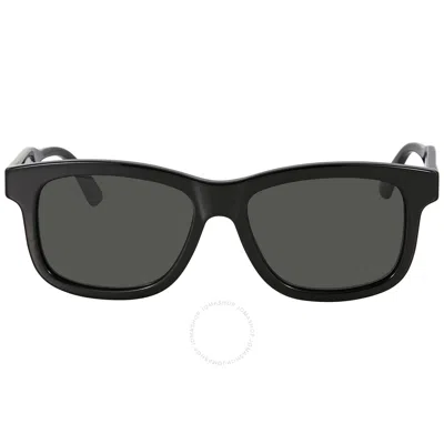 Gucci Grey Square Men's Sunglasses Gg0824s 005 55 In Black