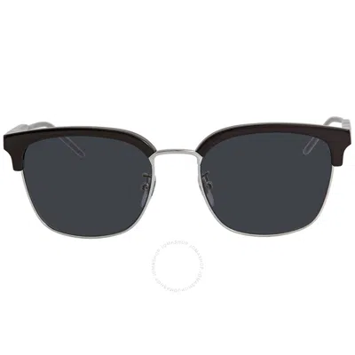 Gucci Grey Square Men's Sunglasses Gg0846sk-001 55 In Black