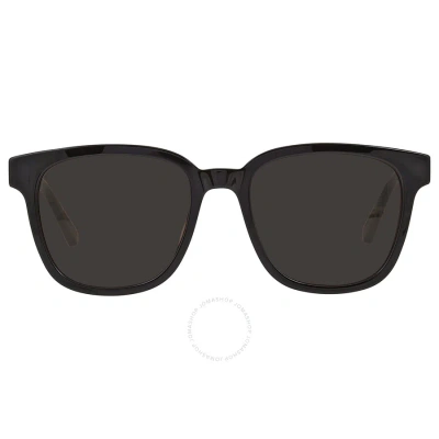 Gucci Grey Square Men's Sunglasses Gg0848sk 001 54 In Black / Grey
